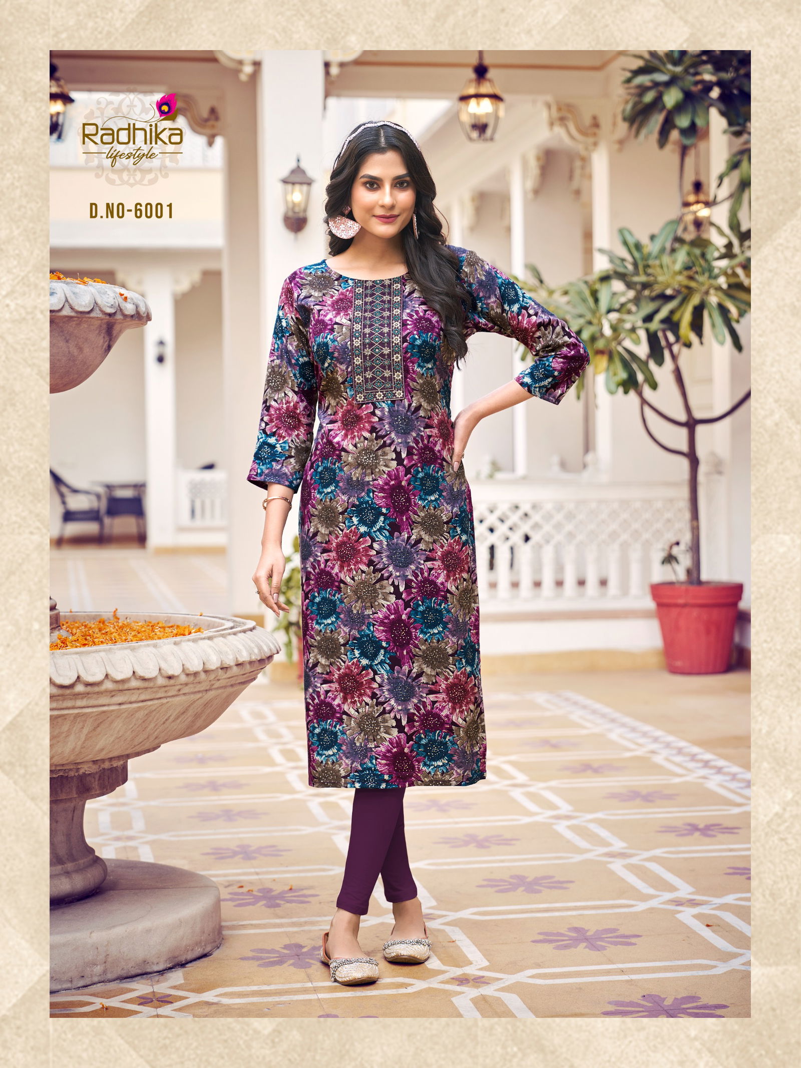 Pahel Vol 6 By Radhika Liva Rayon Printed Kurtis Catalog
